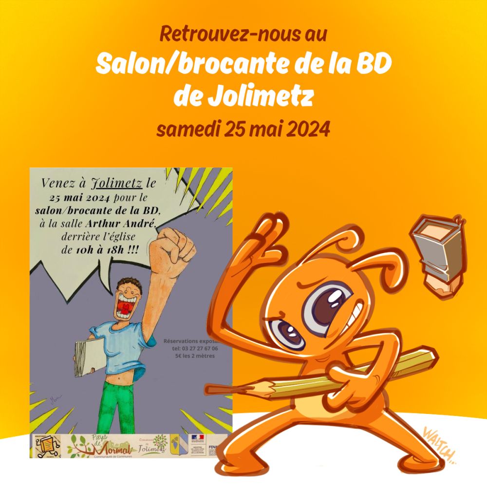 3ème salon/Brocante de la BD de jolimetz